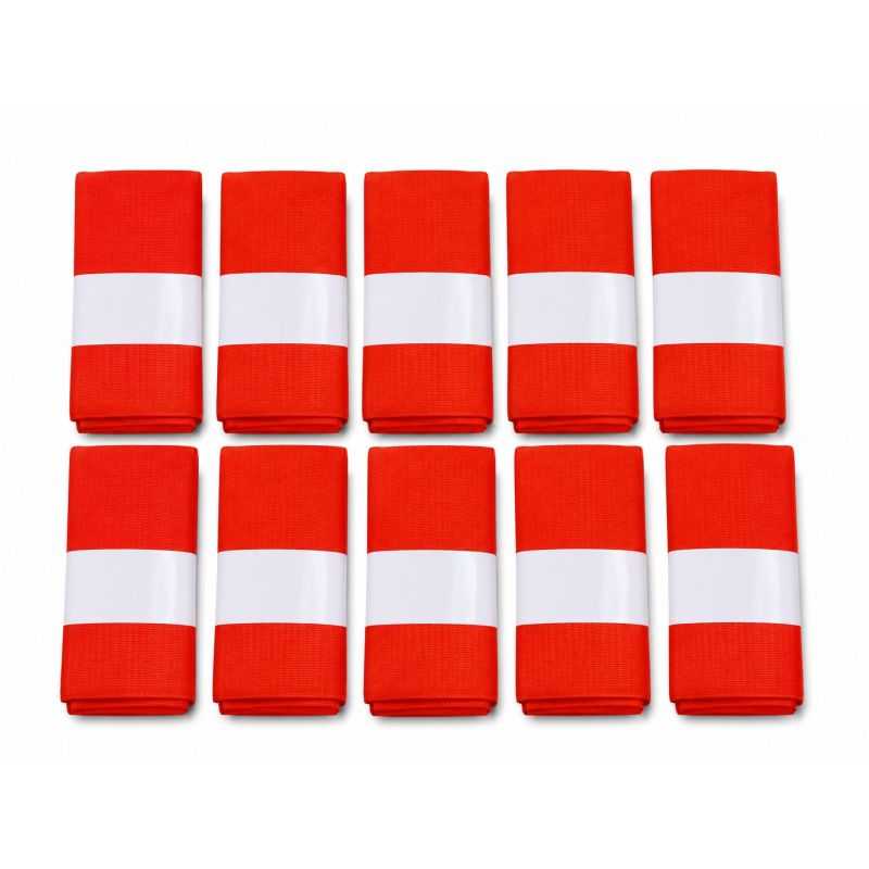 Super Star Hair Ribbon Red for Girls & Women | Premium Satin Fabric Ribbon for Hair Braiding, Ponytail, School Uniform, Dance & Festival Hairstyles