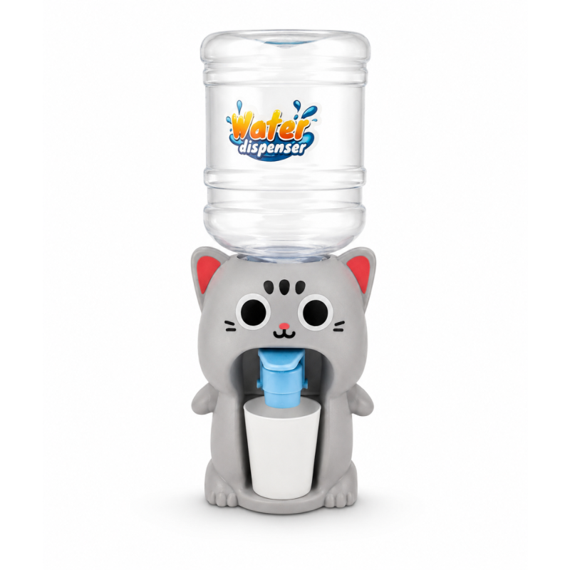 Cute Mini Toy Water Dispenser for Kids with Cup | Colourful Pretend Play Water Cooler | BPA-Free Plastic Educational Toy | Mini Water Dispenser Gift for Boys & Girls