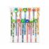 Pack of 24 Colourful Cartoon Pencils with Cute Animal Top Erasers | Wooden HB Graphite Writing Pencils | Kids School Stationery Set | Non-Toxic Gift Pack for Boys & Girls