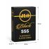 JLO Black 555 Premium Playing Cards | Club Quality Waterproof Card Deck | Smooth Finish | Family, Party & Casino Style Card Game pack of 2