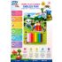 Pack of 3 Colorful Modelling Clay Set for Kids with Shape Cutters | 8 Assorted Non-Toxic Clay Sticks | DIY Art & Craft Learning Toy | Ages 3+