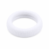 White Fabric Hair Scrunchie Bands Pack of 30 | Soft Elastic Ponytail Holders for Women & Girls | No Damage Hair Ties | Daily Use Hair Accessories