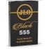 JLO Black 555 Premium Playing Cards | Club Quality Waterproof Card Deck | Smooth Finish | Family, Party & Casino Style Card Game pack of 2