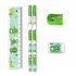 Birthday Party Return Gifts Mix Stationery Kit Set for Kids (Pack of 10) | Fancy Gift Box with Pencil, Ruler, Eraser & Sharpener | Cute Cartoon Theme | School Stationery Gift Set