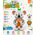 Koala Dancing Toy with Music & LED Lights | Battery Operated Musical Dancing Koala with Swinging Arms, Moving Legs & Body Movement | Interactive Educational Toy for Kids Boys & Girls 3+ Years