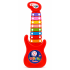 Toy Guitar Xylophone for Kids – Bright Red Musical Instrument Toy with Colorful Keys, Educational Music Toy for Boys & Girls (3+ Years)