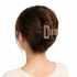 HUI Matte Rectangle Hair Claw Clips for Women (Pack of 12) | Mini Strong Hold Hair Clutch Clips | Korean Style Non-Slip Hair Accessories for Girls | Durable Hair Jaw Clips for Daily Styling | Multicolor