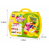 Kids Kitchen Toy Set 26 Pieces | Portable Pretend Play Cooking Set with Suitcase | Mini Kitchen Accessories for Boys & Girls 3+ Years | Educational Role Play Toy