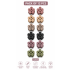 Pack of 12 Flower Shape Mini Hair Claw Clips for Women & Girls | Matte Finish Strong Hold Hair Clutch Clips | Multicolor Cute Hair Accessories