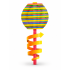 Funky Popta Candy Flower Toy for Kids | Colorful Twister Lollipop Design | Stress Relief Fidget Toy | Rotating Fun Candy Toy | Gift for Boys & Girls (3+ Years)