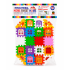 Educational Building Blocks for Kids (56 Pieces, 8 Colors) – DIY Home Sweet Home Construction Set, Creative Puzzle Blocks Toy for Boys & Girls (3+ Years)