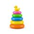 Baby Stacking Rings Toy with Duck Top | Colorful Rainbow Stacker for Toddlers | Educational & Motor Skill Development Toy for Kids (0–3 Years)