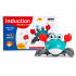Rechargeable Musical Walking Crab Toy for Kids with LED Lights & Obstacle Avoidance | USB Charging Cartoon Electric Crab Toy for Boys & Girls
