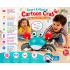 Rechargeable Musical Walking Crab Toy for Kids with LED Lights & Obstacle Avoidance | USB Charging Cartoon Electric Crab Toy for Boys & Girls