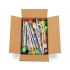 Pack of 24 Colourful Cartoon Pencils with Cute Animal Top Erasers | Wooden HB Graphite Writing Pencils | Kids School Stationery Set | Non-Toxic Gift Pack for Boys & Girls
