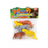 Wild Animal Toy Set for Kids | Jungle Animal Figurines Pack (Lion, Tiger, Elephant, Rhino, Leopard) | Educational Animal Toys for Toddlers | Kids Learning & Pretend Play Set (3+ Years)