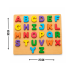 Wooden Alphabet Puzzle Board for Kids – Colorful ABC Learning Educational Toy with Letter Blocks for Boys & Girls (3+ Years)