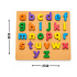 Small Wooden Small ABCD Puzzle Board for Kids – Colorful Alphabet Learning Educational Toy for Boys & Girls (3+ Years)