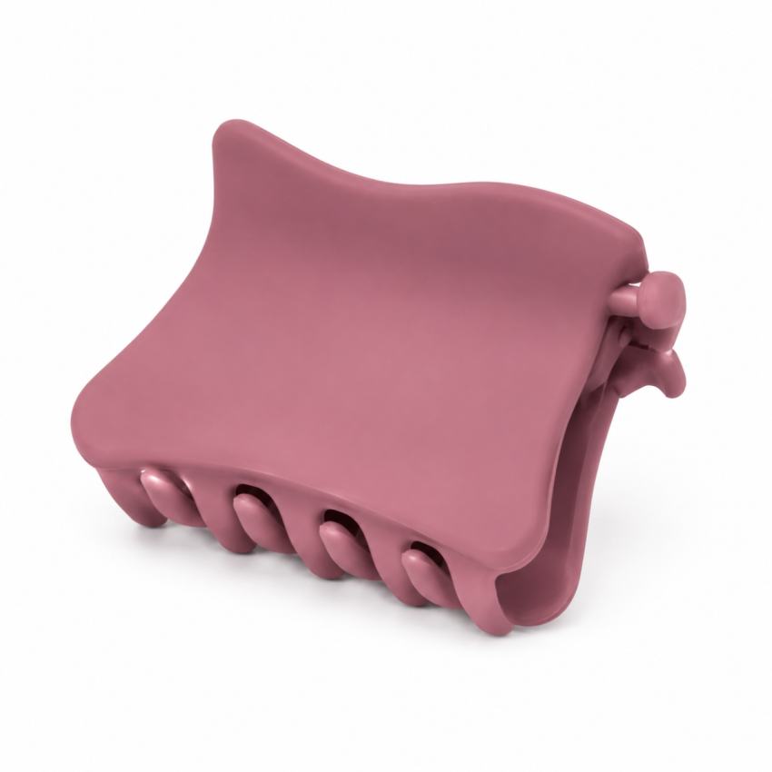 Pastel Plastic Hair Claw Clips for Women & Girls (Pack of 24) | Matte Strong Hold Mini Hair Clamps | Multicolor Hair Accessories for Daily Use
