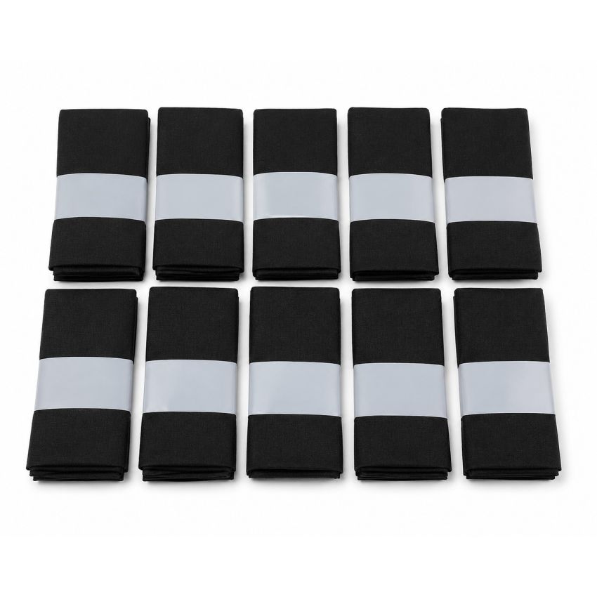 Super Star Hair Ribbon Black for Girls & Women | Premium Satin Fabric Ribbon for Hair Braiding, Ponytail, School Uniform, Dance & Festival Hairstyles