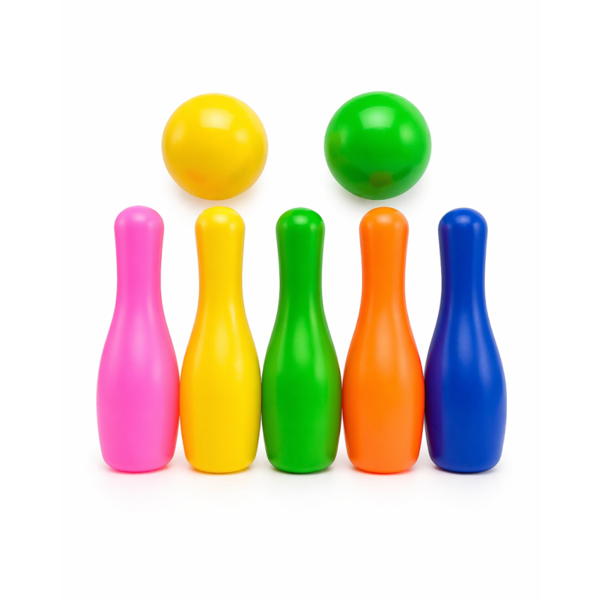 Kids Bowling Game Toy Set for Boys & Girls (3+ Years) | Colorful Mini Bowling Set with Balls & Pins | Indoor Fun Sports Toy | Educational Play Set for Toddlers