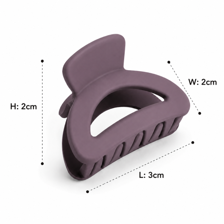 HUI Hair Claw Clips for Women (Pack of 12) | Mini Matte Hair Clutch Clips | Strong Hold Non-Slip Jaw Clips | Cute Korean Style Hair Accessories for Girls | Daily Wear Hair Styling Clips | Multicolor