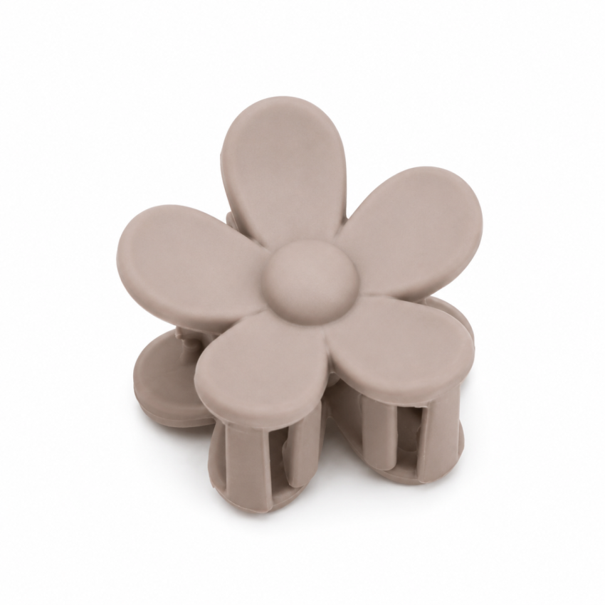 HUI Flower Hair Claw Clips for Women (Pack of 12) | Mini Matte Daisy Hair Clips | Strong Hold Non-Slip Hair Clutch Clips | Cute Korean Style Hair Accessories for Girls | Floral Hair Jaw Clips | Multicolor
