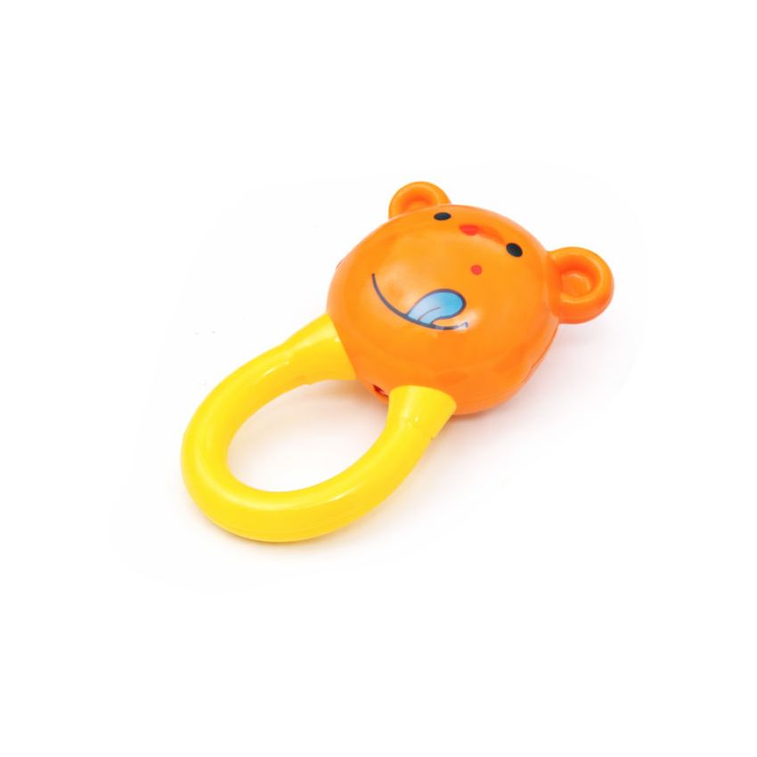 Baby Rattle Toy Set for Newborn (0M+) | Colorful Soft Plastic Infant Toys | Easy Grip Hand Teethers & Sensory Development | 4 Pieces Gift Set