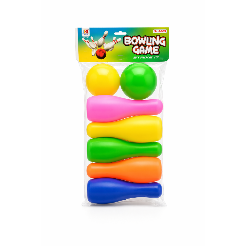 Kids Bowling Game Toy Set for Boys & Girls (3+ Years) | Colorful Mini Bowling Set with Balls & Pins | Indoor Fun Sports Toy | Educational Play Set for Toddlers