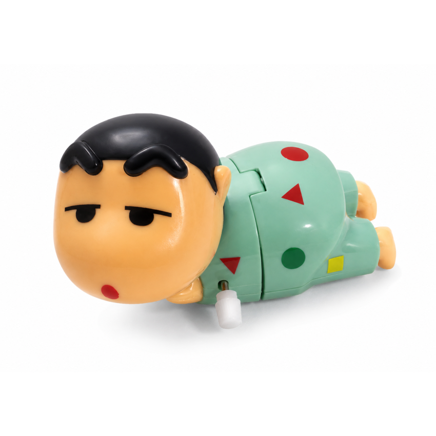 Crayon Shinchan Wind-Up Walking Toy for Kids | Mechanical Clockwork Cartoon Toy | No Battery Required | Cute Mini Collectible Figure | Fun Gift for Boys & Girls