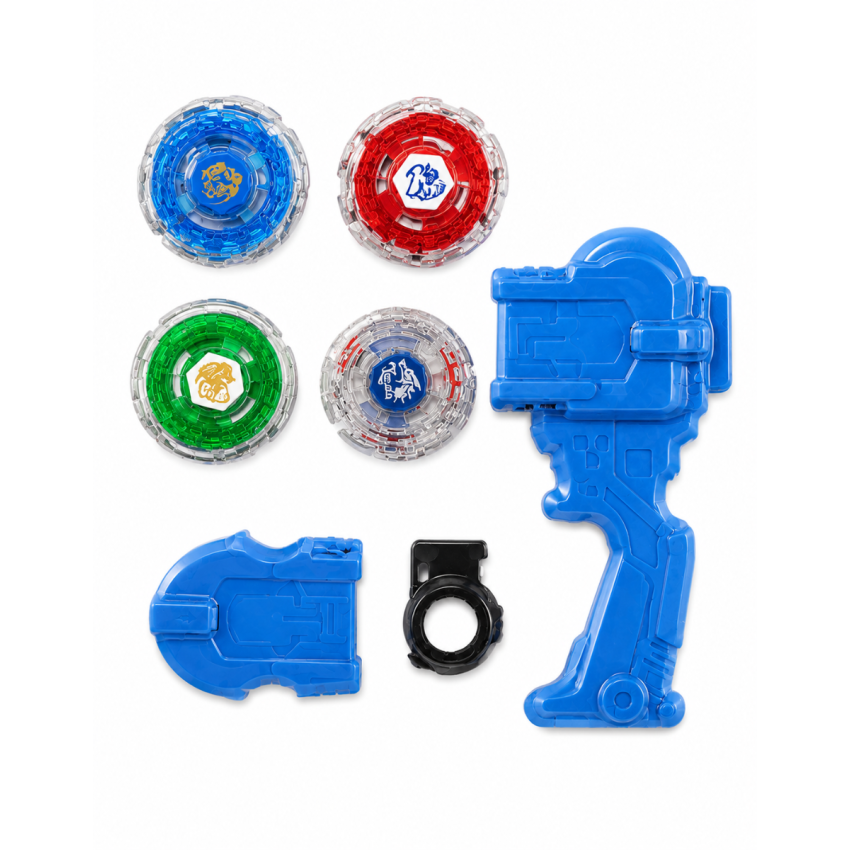 Kids Toy Battle Top Kit with Launcher & Spinning Tops | Beyblade Style Arena Game Set for Boys & Girls | Action Fighting Top Toy Set